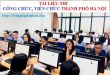 Tài liệu thi thăng hạng kế toán viên trung cấp thành phố Hà Nội 2022