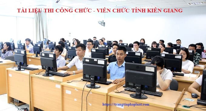 Đáp án 178 câu trắc nghiệm thi công chức khối Đảng tỉnh Kiên Giang