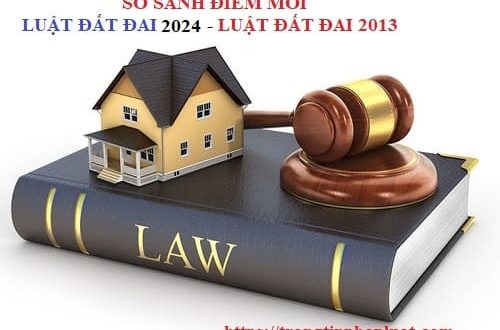 So sánh những điểm mới của Luật Đất đai 2024 và Luật Đất đai 2013