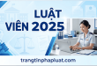 Bộ câu hỏi trắc nghiệm Luật viên chức 2025